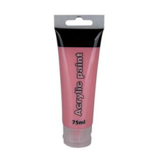 Pastel Pink Acrylic Paint Tube 75ml  